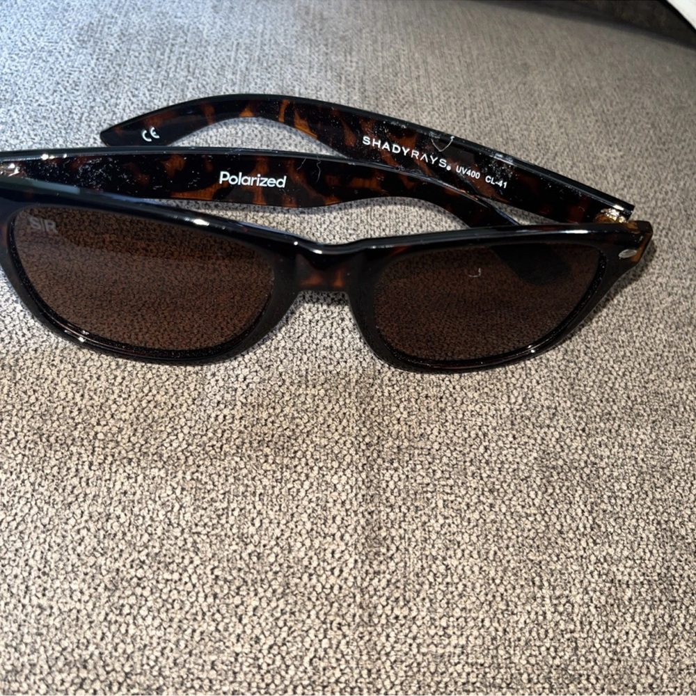 Shady Rays CL-41 Classic Pro Polarized Sunglasses UV400 Brown Tortoise